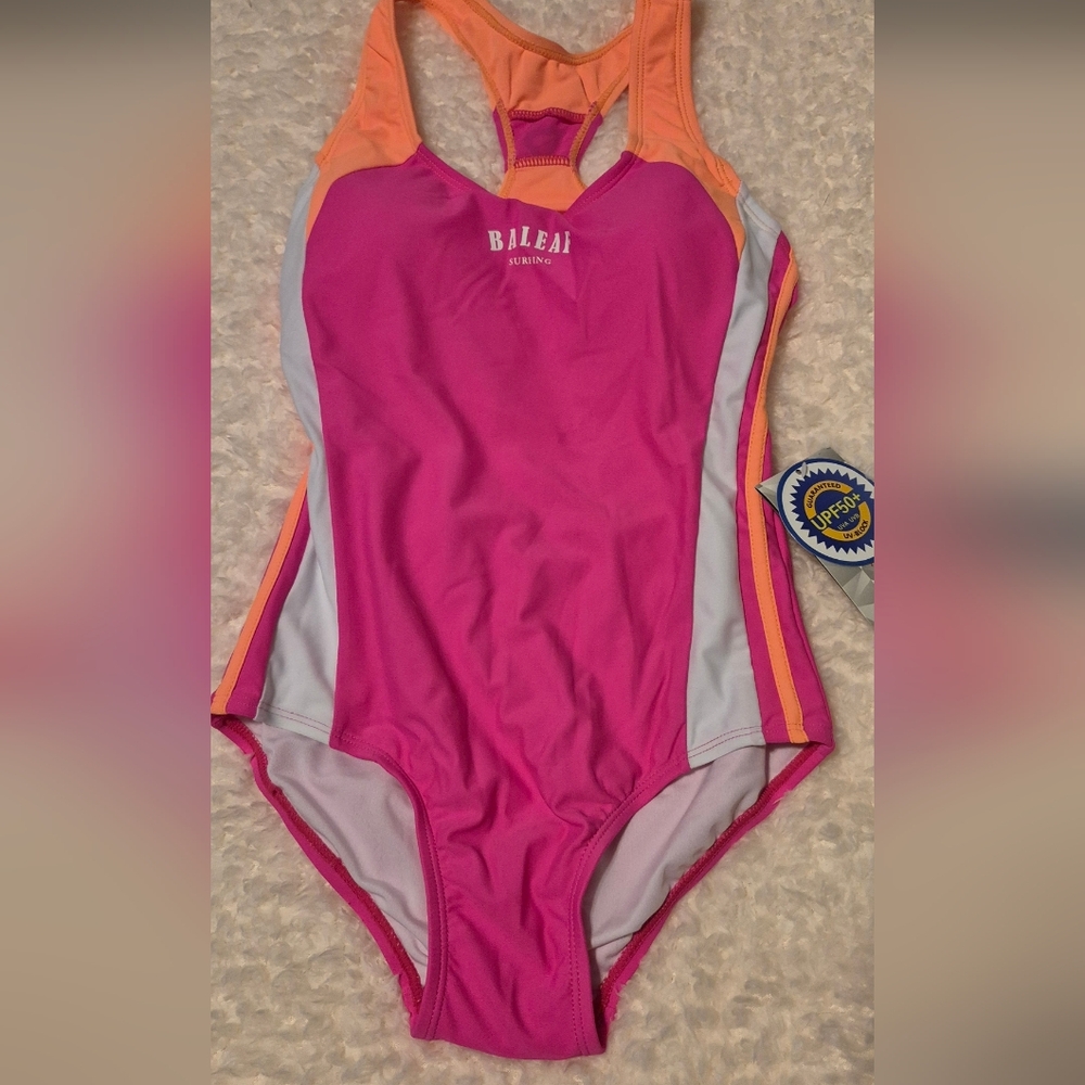 NWT Women's Baleaf Speedo Racerback Swimsuit